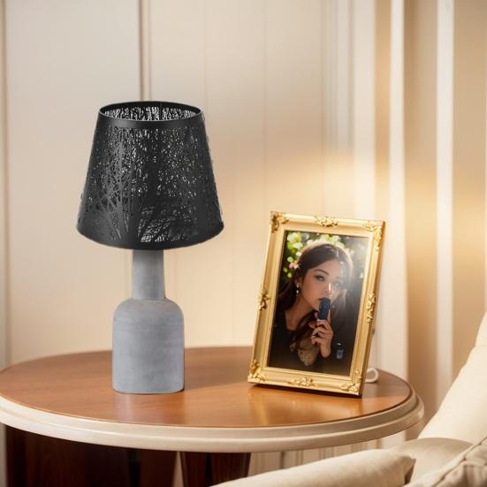Metal Engraved Lampshade Hollow Pattern Design Versatile Compatibility Simple Installation Chandelier Lampshade E27/E14 Lamp Heads Cover