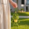 Fragrant Plush Ornament Funny Frog Keychain with Fragrance & Movable Limbs, Soft Stuffed Animal Portable Key Pendant Bag Charm for Backpacks