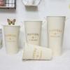Flower Pot Flower Arrangement Insertion Tool Vintage Iron Bucket