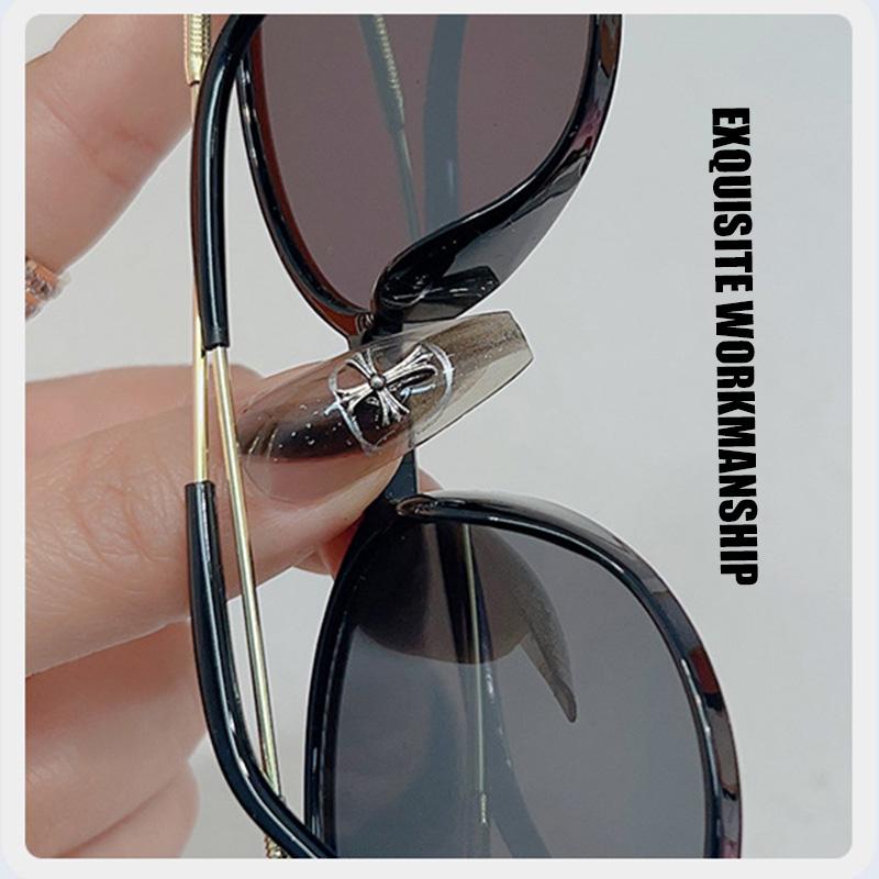 New Korean Fashion Ladies Sunglasses Outdoor Sun Protection Sunglasses Non-polarized Fashion Accessory