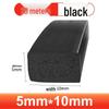 EPDM Rubber Foam Sealing Strip: Durable, Wear-Resistant for Electrical Box & Cabinet Doors