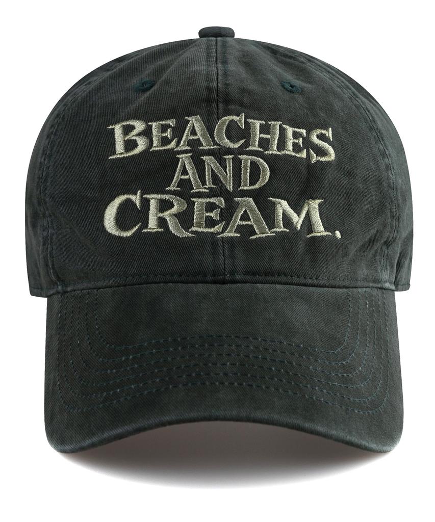 Bichiseuaenkeulim Big Logo Cation Ball Cap-Dark Green