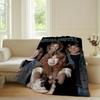 Rock Band M Megadeth Blanket For Sofa Office Bed Plane Travel Sleep Read Relax Camping Soft And Warm