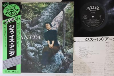 LP-Schallplatte ANITA ODAY Anita MV4023 VERVE 1980 Japan Obi Jazz Gebraucht