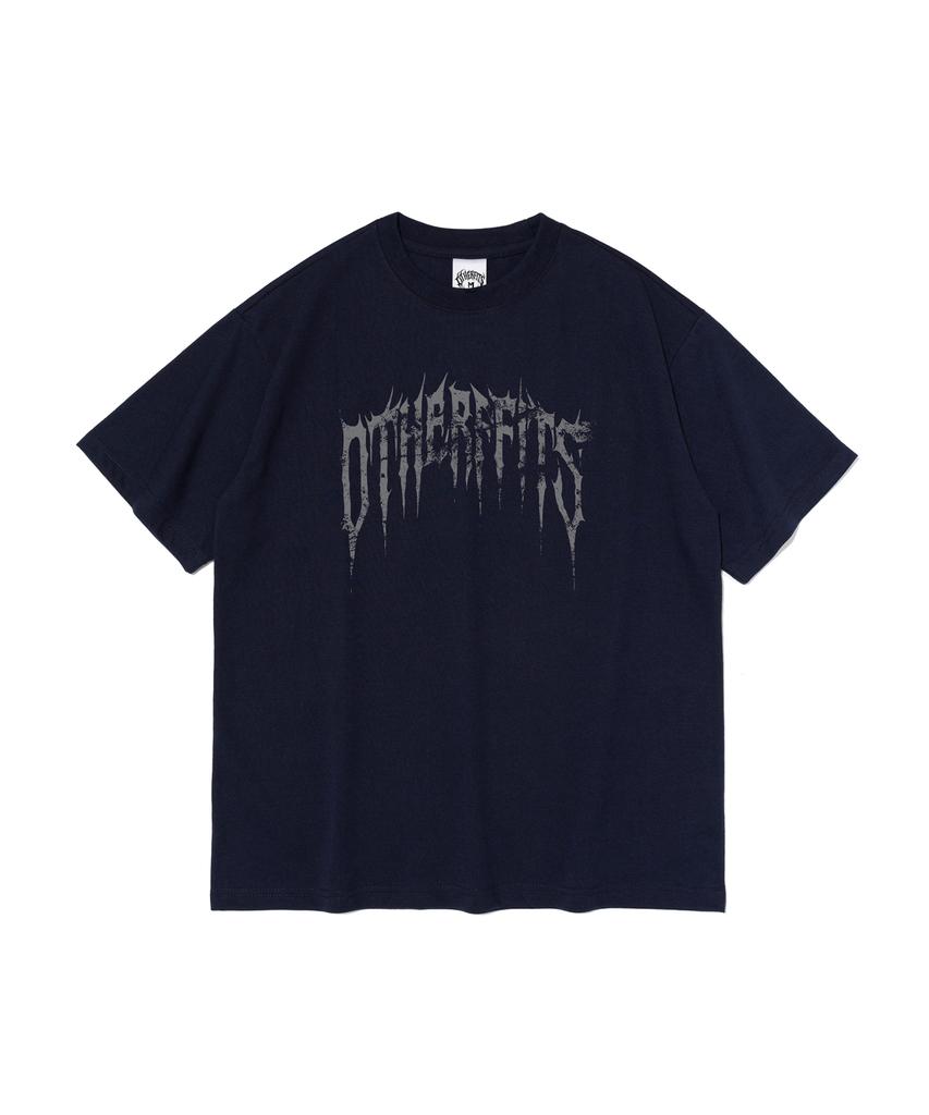 OTHERFITS Unfaded Blood Short Sleeve T-Shirt (Navy)