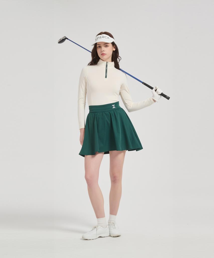 I Parka Pine Tree High-Waisted Flare Skirt