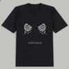New Street Style Trend Printing Emerging Art Daily Style Cotton Short-sleeved T-shirt Women's Couple Tide Brand Breathable Tops