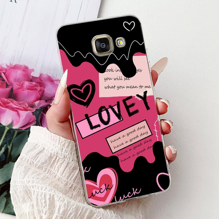 For Samsung Galaxy A5 2016 2017 Case SM-A510F SM-A520F Stylish Painted Cover Soft Silicone Cases For Samsung A5 2017 2016 Fundas