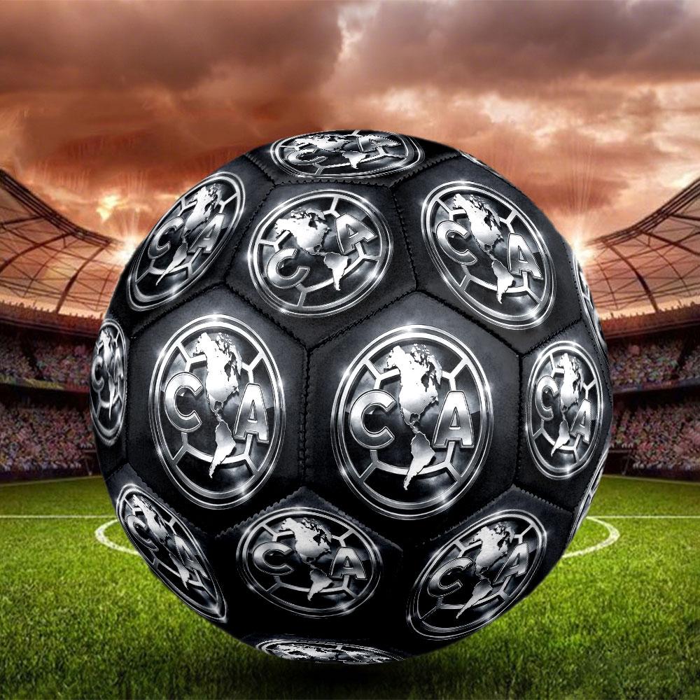 1 Stück Club America Fußball Größe 5 Hallenfußball Mode Bunt Hinterhofspiel - Großartig für Sportfans Geschenk HE17