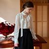 Simpeulleteulo Sr_Ruffle Polka Dot Blouse_2Color