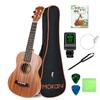 Mokaini Soprano Ukulele Ukulele High Quality Mahogany Wood 23 Inch Ukulele Research Ukulele Japanese Teaching Fishing Spare To Ship After [Beginner
