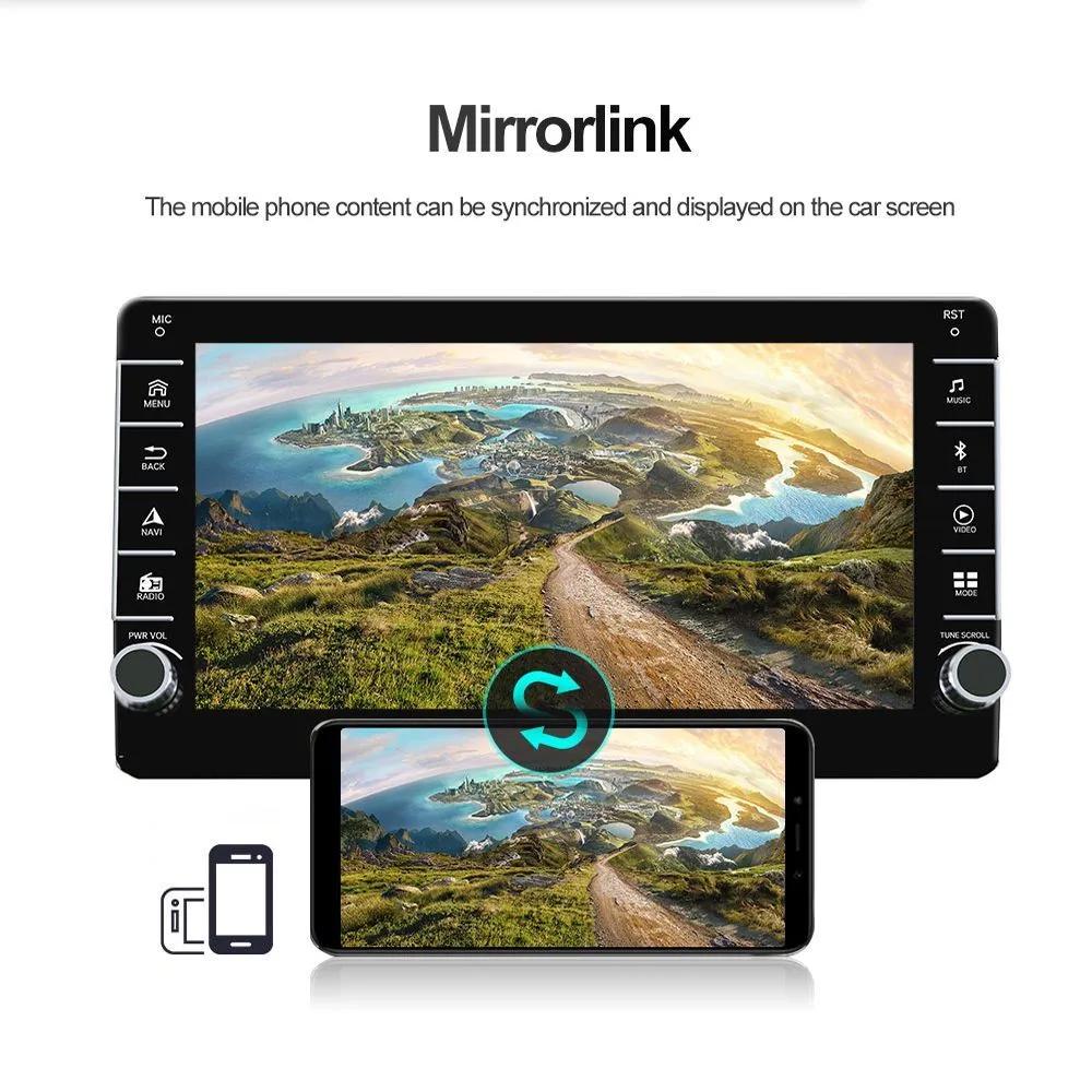 2 Din Android Car Radio Multimedia Video Player for UAZ Patriot 2012-2016 With Button Knob WiFi 1+16GB