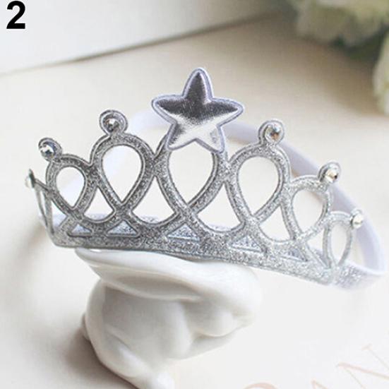 Cute Kids Baby Princess Crown Hair Headwear Girls Toddler Headband Accessories