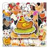 50Pc Personality Cartoon Chicken Mother Stickers Luggage Stickers Mug Stickers Decoration Stickers