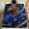 Kylian Mbappé Pride Blanket, High Quality Comfortable for All Seasons, Home Decor, Warmth and Comfort