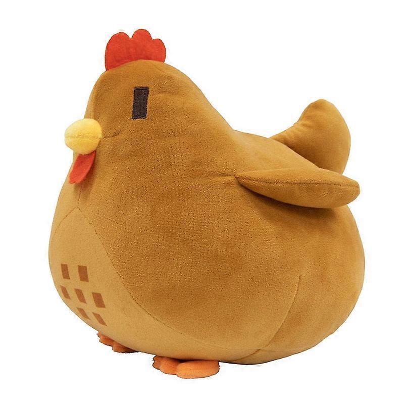 Almofada de Pelúcia de Frango Stardew Valley 20cm Brinquedos de Animais de Pelúcia Macios