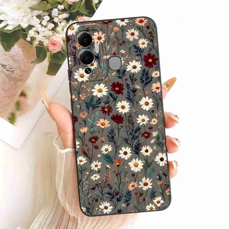 Cases For Infinix Hot 12 Play Cover Silicone Soft Shockproof Casing For Infinix Hot12 Play Hot12Play X6816C X6816 Capa