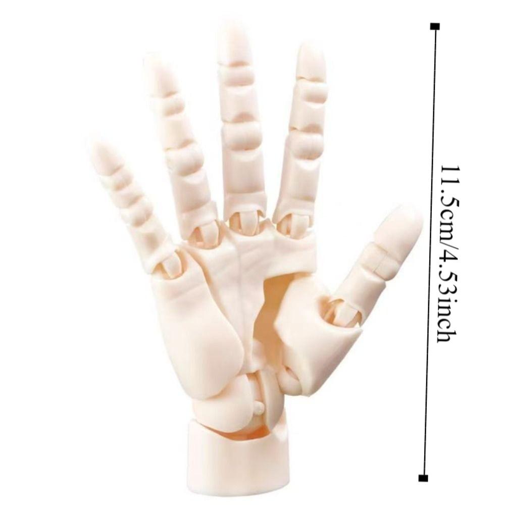 Biomimetic Simulation Hand Action Figure Plastic Anime Hand Model Kids Gift
