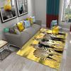 Zebra Carpet Black and White Striped Animal Rug Wildlife Rectangle Area Rugs for Adult Yoga Mats Living Room Decor Floor Mat