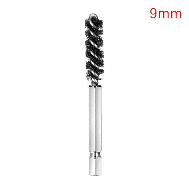 Electric Drill Adapter Golf Club Head Cleaner Rust Remover Brush Hexagonal Rod Iron Head Polish for Golf Clubs Head Hosel
