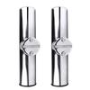 2PCS Boat Accessories Marine Stainless Boat Stainless Steel Clamp On Fishing Rod Holder Rails 7/8'' To 1'' Tube Yacht Accessorie
