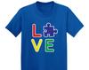 Liebe Autismus Puzzleteil - Baumwoll-T-Shirt für Kinder und Kinder-T-Shirt - Autismus-Bewusstseinsmonat Spektrum Gleich Nicht Anders