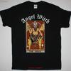 Vintage Angel Witch Band The Devil Cotton T Shirt Concert S To 5XL TR393 Vintage Washed Homme Comfortable Soft Graphic Casual