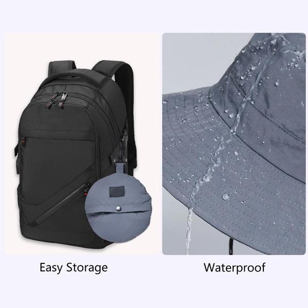 Waterproof Sun Hat Waterproof Fishing Hat Waterproof Hiking Hat Waterproof Fisherman Hat Bucket Hat Foldable Camping Hat