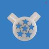 Ice Cream Shape Nozzle Lids Modelling Caps Replacement Soft Ice Cream Machines