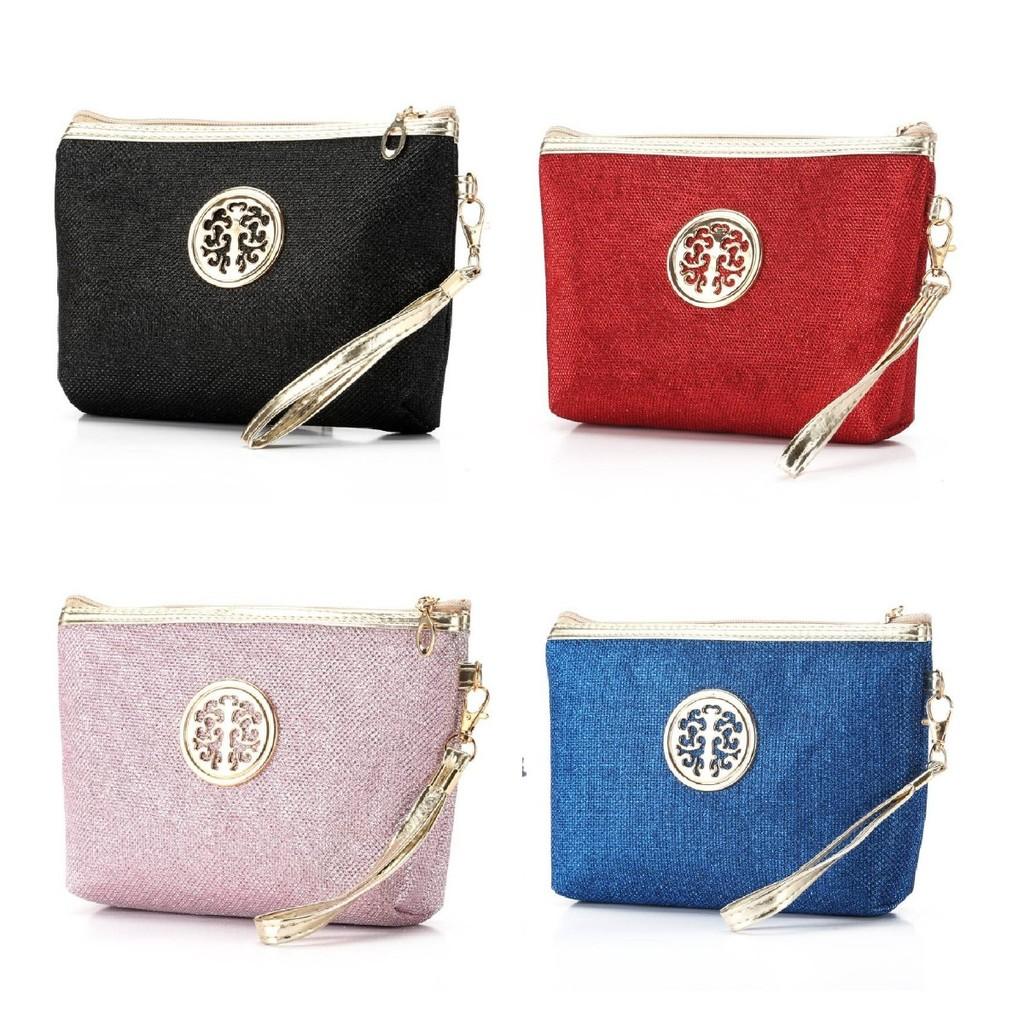 Classical Fashion Travel Cosmetic Toiletry Bag Elegant Multifunctional Makeup Case