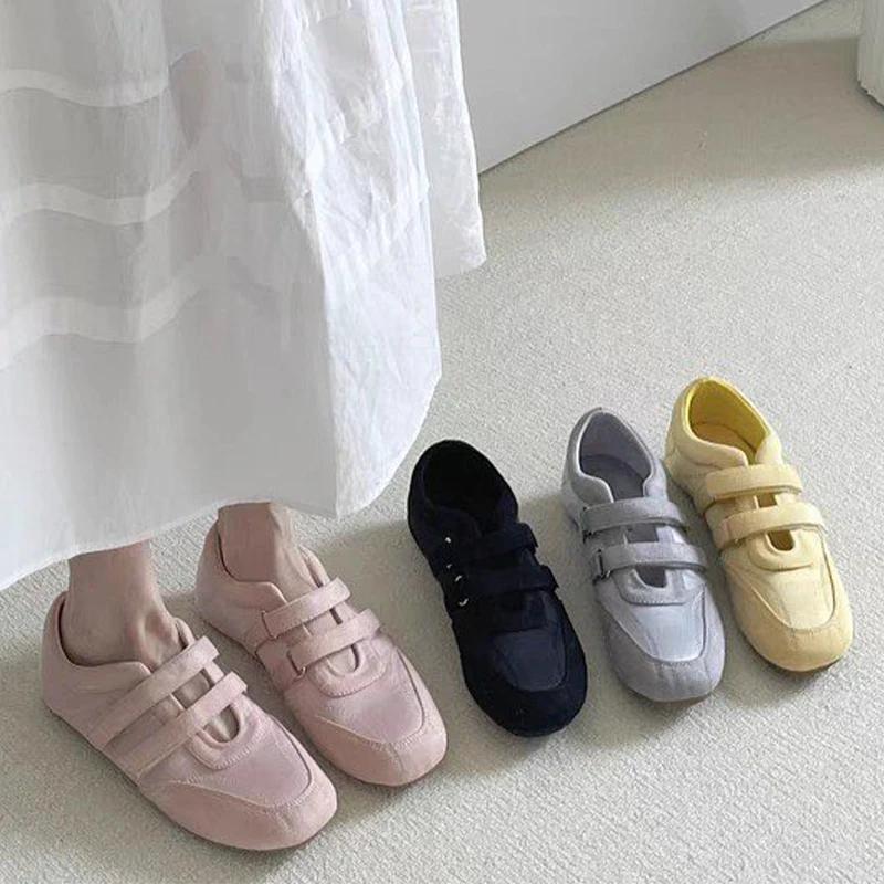 Fashion Spring Flats Women Loafers Shoes Walking Casual Sport Shoes Fashion Cozy Woman Shoes 2025 Trend Running Zapatos Female Sneakers
