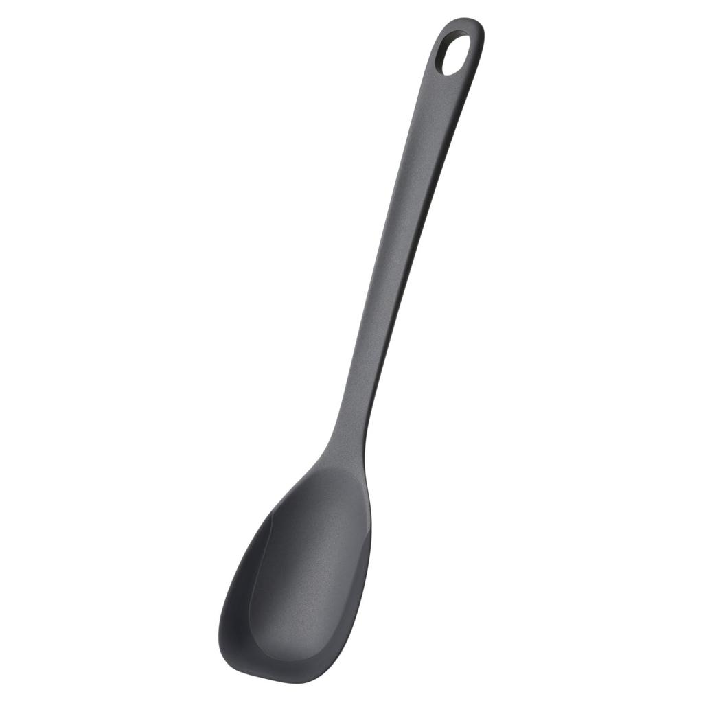 Marna Spoon Spatula up all the suitable for small Silicone Spoon Spatula Ladle Cooking Utensil Kitchenware Dark Gray K803DGY Easy-to-Use Stir-Fry