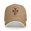 Crusader Knights Templar With Christian Red Cross Baseball Caps Peaked Cap Knights Templar Sun Shade Hats for Unisex Women