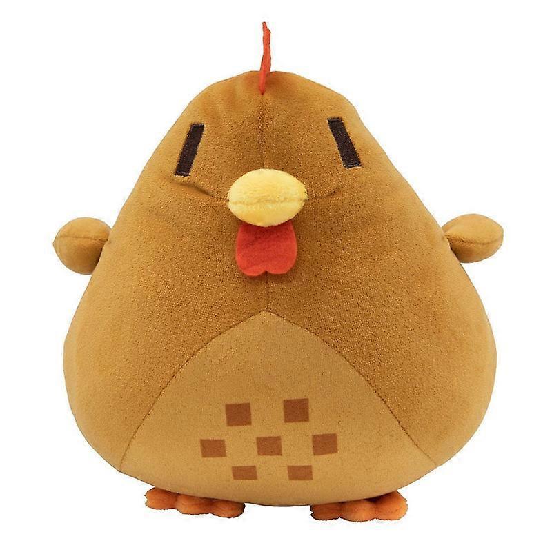 Almofada de Pelúcia de Frango Stardew Valley 20cm Brinquedos de Animais de Pelúcia Macios