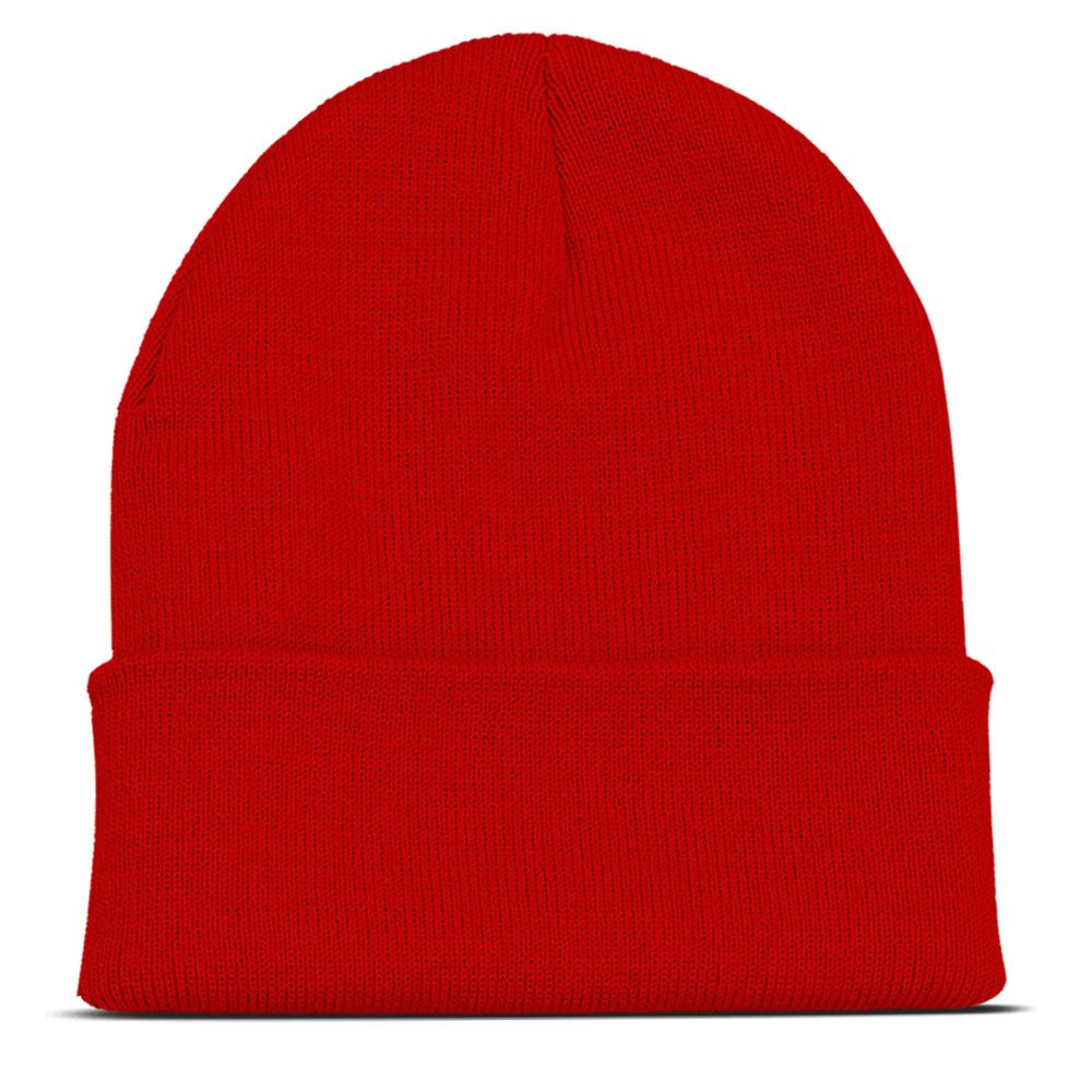 Personalized Custom Beanies Hats with Embroidery Text Logo for Men Women Warm Winter Knitted Cuff Beanie Cap Dropshipping