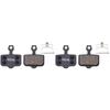 1 Pair Bike Brake Pads Semi-Metallic MTB Bicycle Hydraulic Disc Brake Pads (02D)