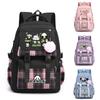 Panda Huahua Schoolbag Cute High-value Junior High School Students Grades 3-6 Cross-border Large-capacity Burden Reduction Backpack