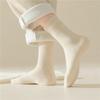 1/3 Pairs Women Socks Autumn Winter Warm Snow Color Thick Soft Stockings Floor Sleep Socks