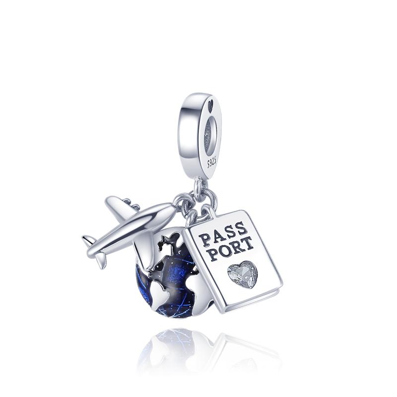 Love Tower Bees Cross Butterfly Pendant Bead Component Family Bead Components Compatible With Authentic Original Charm Bead Component Bracelet High