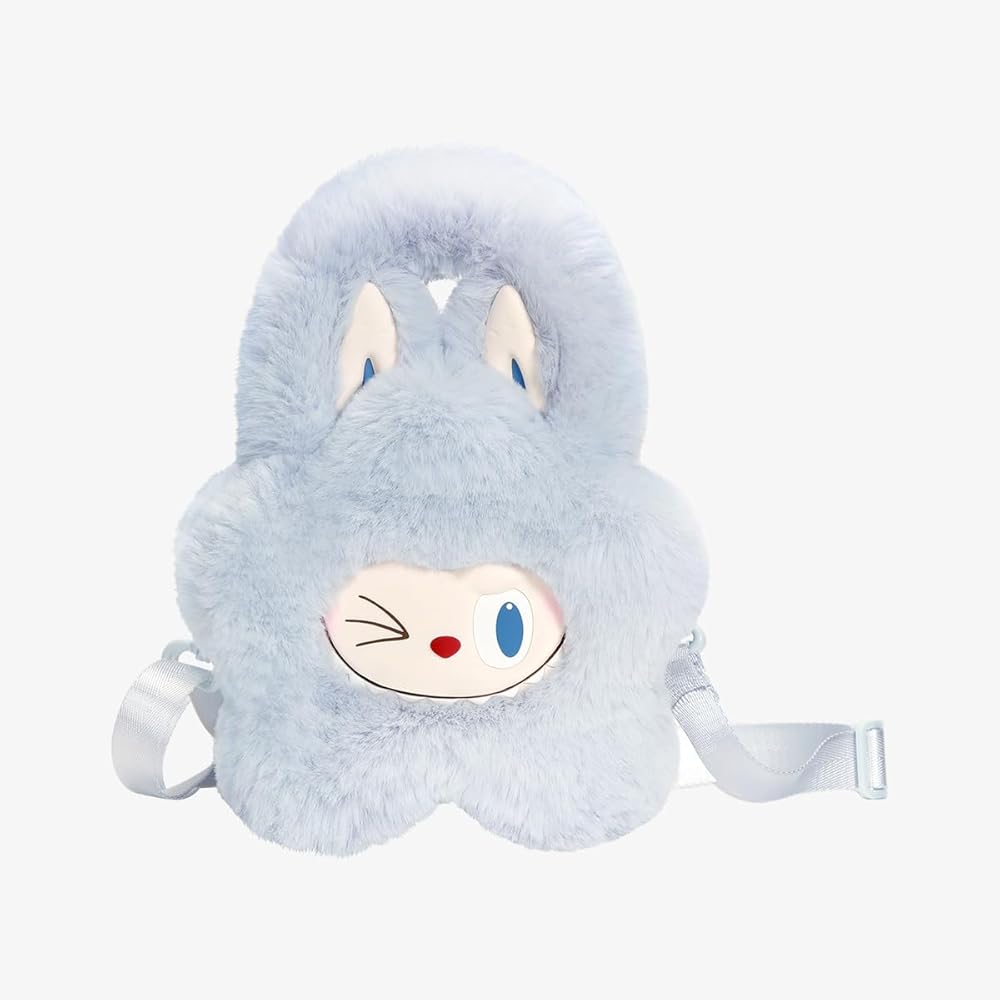 Pop Mart The Monsters Classic Plush Flower Bag Blue