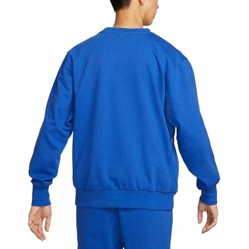Nike Solid Color Sports Casual Crewneck Pullover Sweatshirt for Men