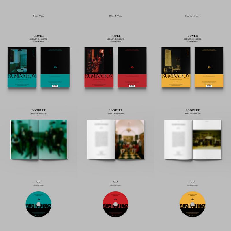 SF9 RUMINATION(Scar Ver. / Blood Ver. / Connect Ver.)