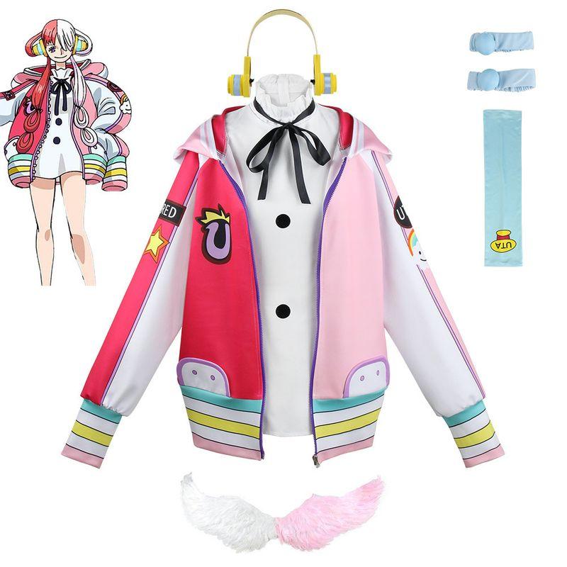 One Piece Cosplay Costume Red Movie Version World Diva Cosplay Costume Performance Costume Female Outfit Uta Cosplay Costume