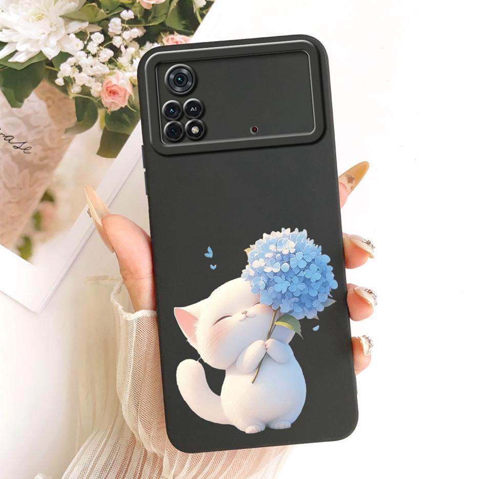 For Xiaomi Poco M4 Pro 4G Case Cool Owl Dragon Painted Cover Soft Silicone Phone Case For Xiaomi Poco X4 Pro PocoM4 Pro 5G Shell