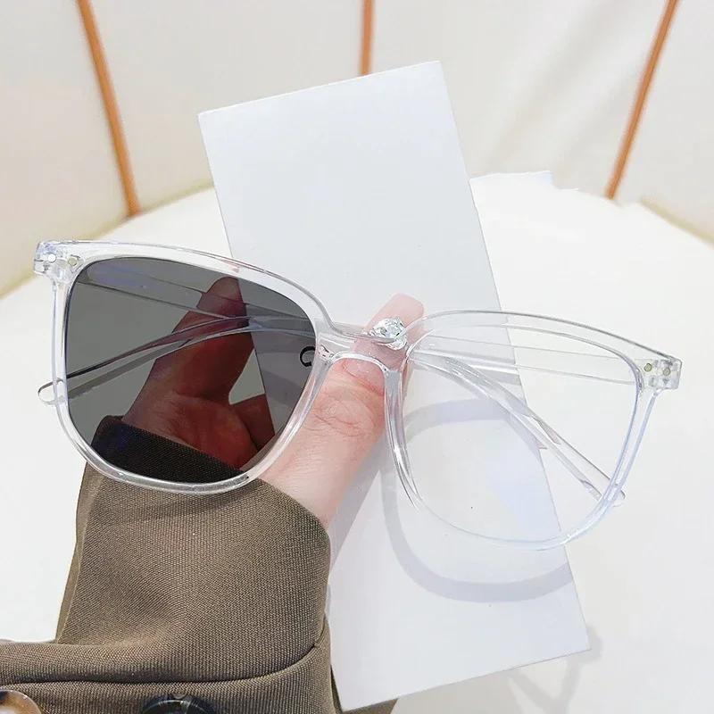 Women's Photochromic Diopter Glasses Color Changing Sunglasses Trendy Reading Prescription Eyewear Outdoor