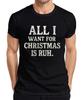 All I Want For Christmas Is Rest Christmas Funny Gift Idea Unisexs Tshirt