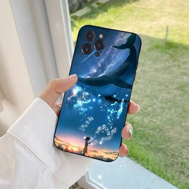 Capa de telefone de baleia para iPhone Samsung Galaxy Redmi Xiaomi Oppo OnePlus Note SA 7 8 9 10 11 12 13 14 20 21 22 23 53 54 Pro Max Plus Ultra TPU macio