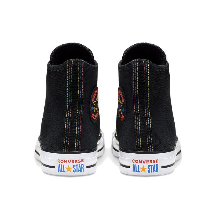 Converse Chuck Taylor All Star Comfortable Versatile High Top Canvas Shoes Women Sneakers Black White 564961C