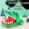 Douyin Prank Keychain: Crocodile Shark Bite Toy for Parent-Child Fun