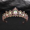 DIEZI  Baroque Vintage Crystal Tiara Crown For Women Wedding Party New Vintage Queen Bridal Bride Hair Dress Accessories